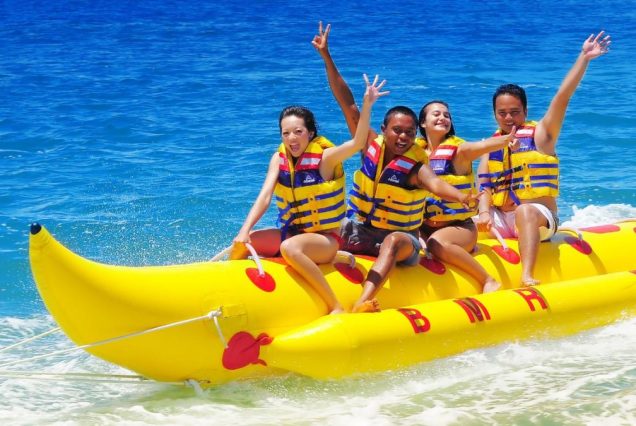 Banana Boat Ride in Dubai