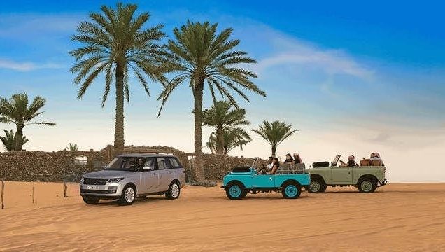 Land Rovers Moments Heritage Desert Safari Experience