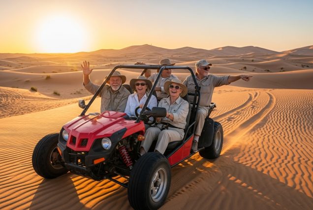 Senior Citizens Desert Safari dunny