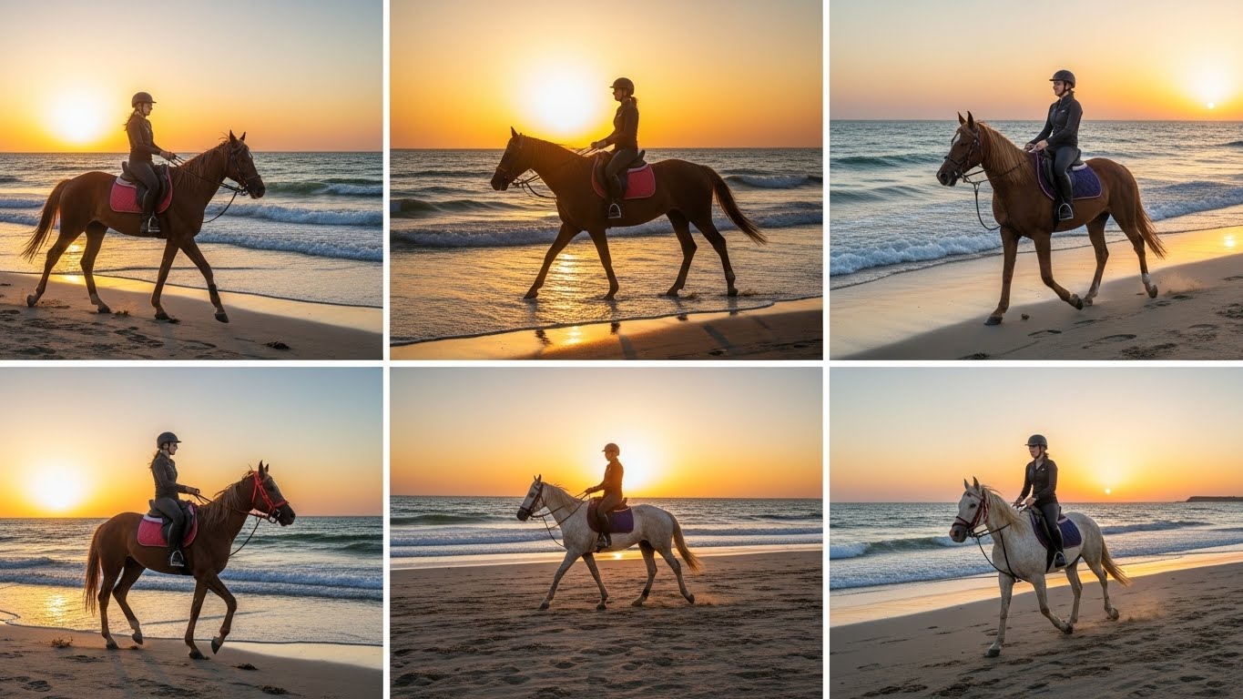 6 Best Beach Horse Riding Near Dubai