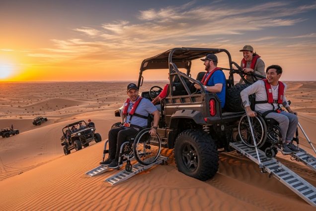 Accessible 4x4 transport