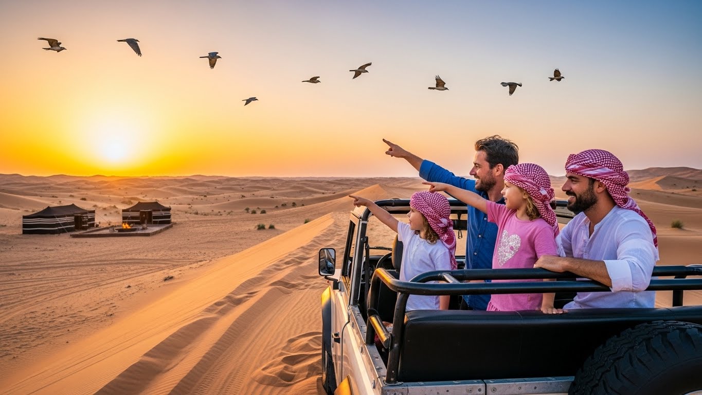 Best Desert Tours for Families With Young Children in Dubai