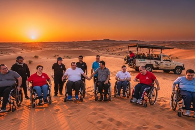 Desert safari with special assistance