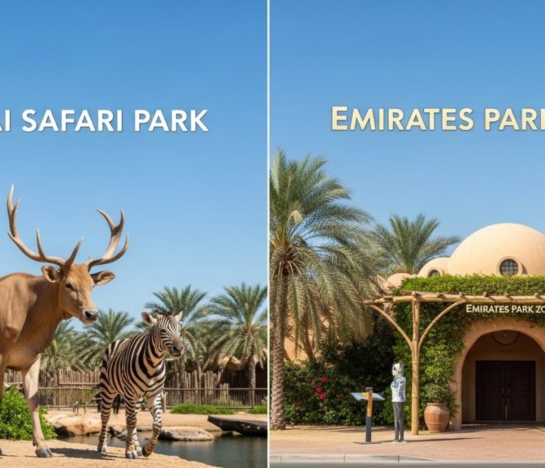 Dubai Safari Park vs Emirates Park Zoo