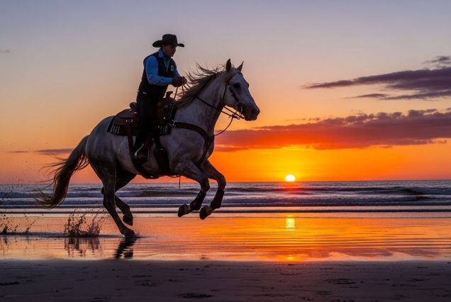 Sunset Horse Riding Dubai