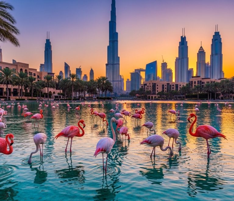 Flamingo Lake Dubai
