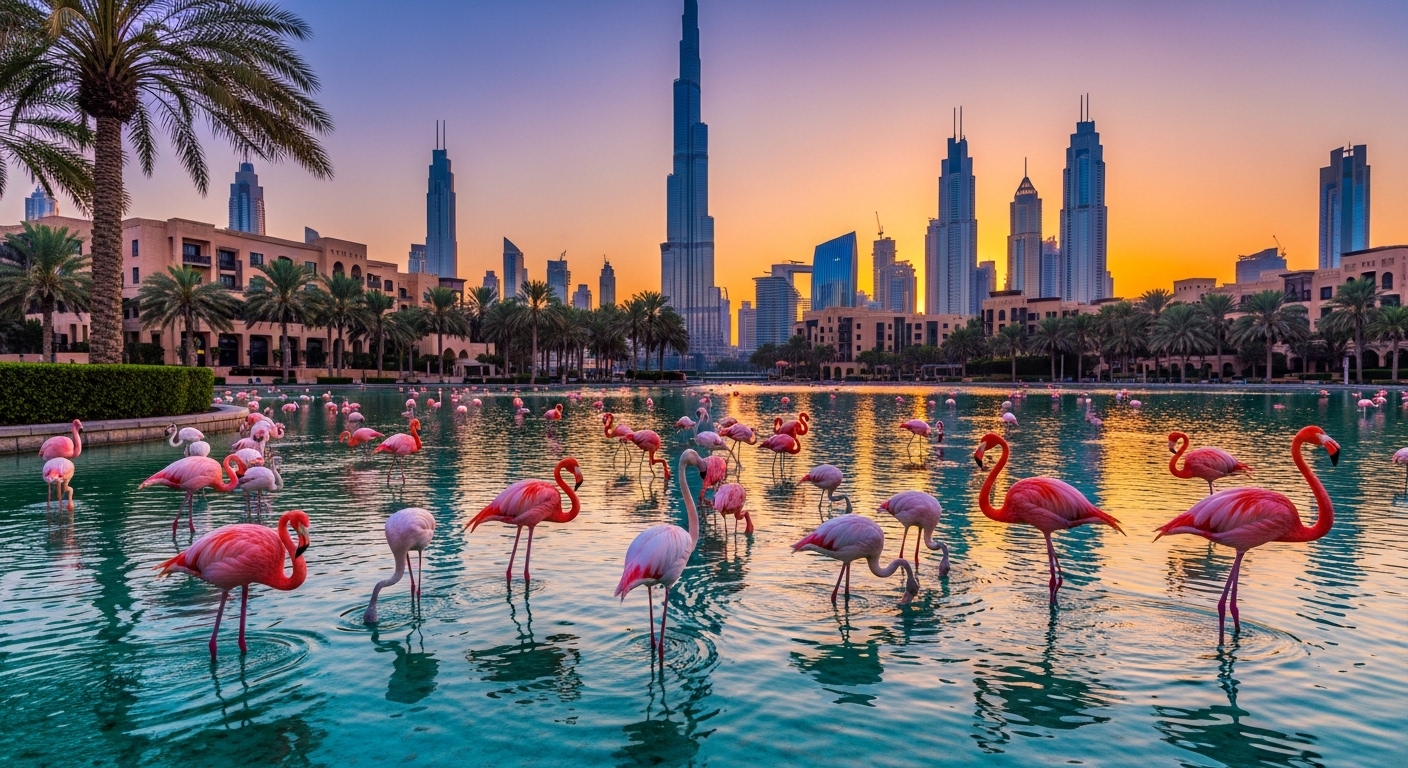 Flamingo Lake Dubai