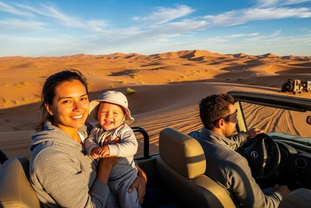 desert safari camp for infants and kids
