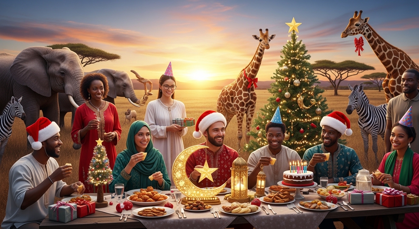 Celebrate Christmas, Eid, or Your Birthday on Safari