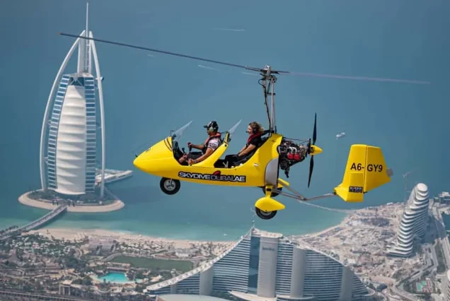 SkyDive Gyrocopter Dubai